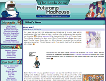Tablet Screenshot of futurama-madhouse.com